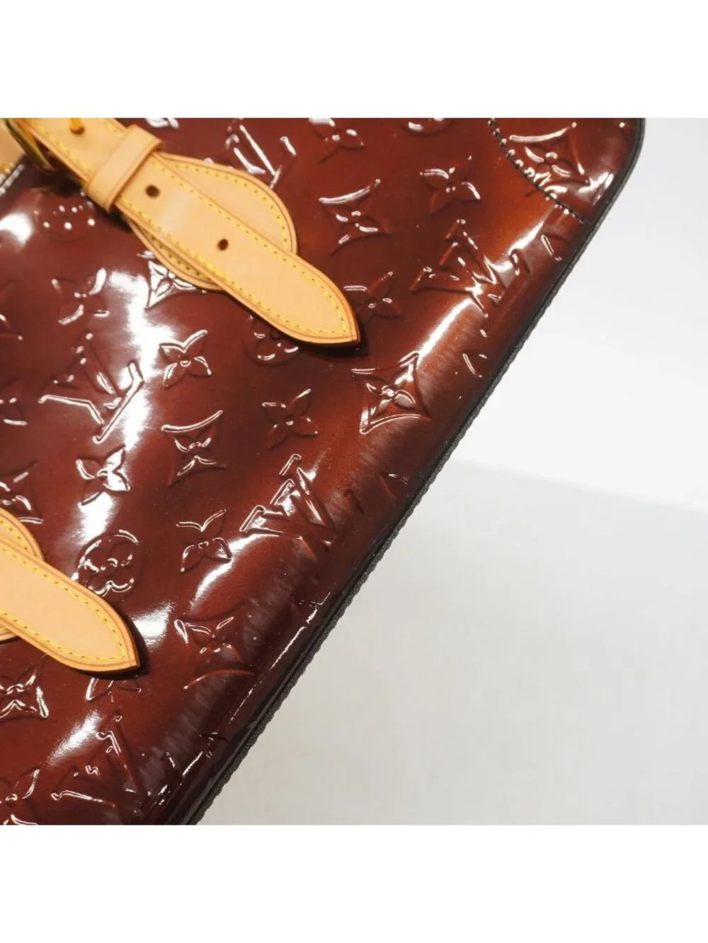 Louis Vuitton Handbag Vernis Rosewood Avenue Amarante
